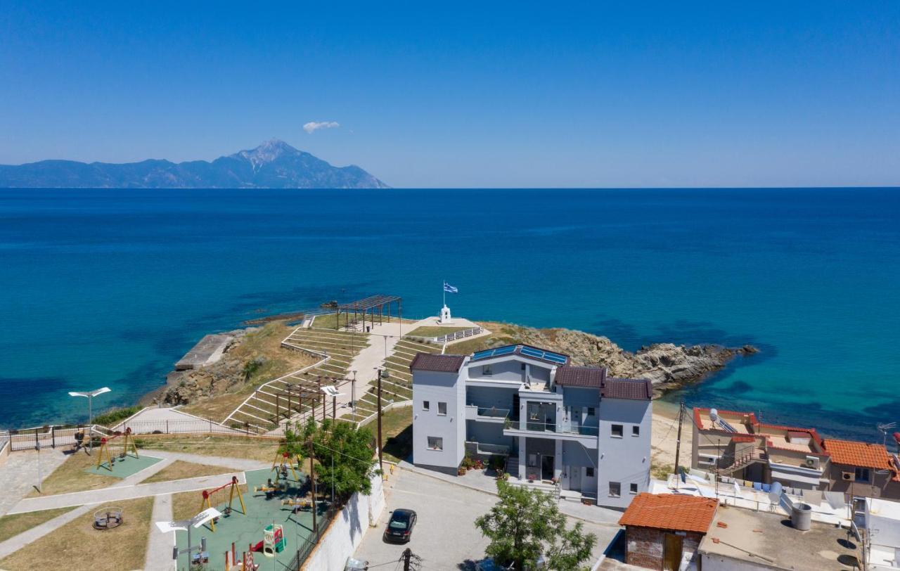 Almare Seaside Studios & Suites - Sarti Sithonia Luaran gambar