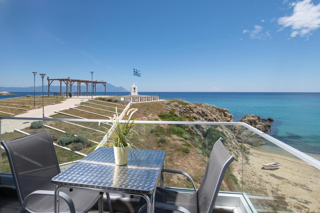Almare Seaside Studios & Suites - Sarti Sithonia Luaran gambar