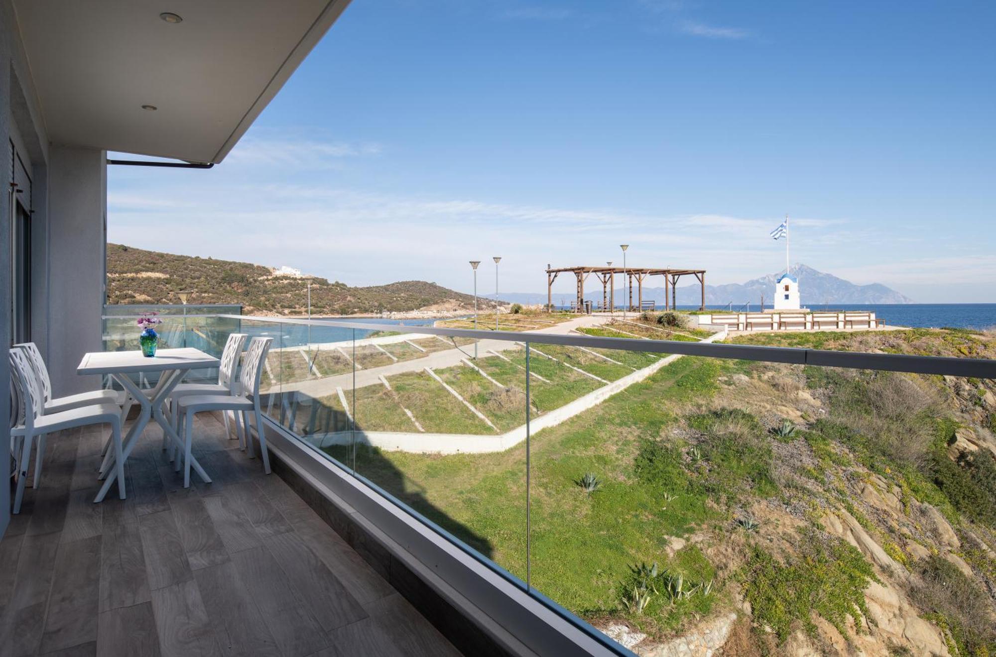 Almare Seaside Studios & Suites - Sarti Sithonia Luaran gambar